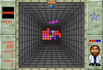 Welltris - Screenshot - Gameplay Image
