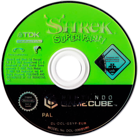 Shrek: Super Party - Disc Image