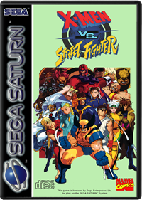 X-Men vs. Street Fighter - Fanart - Box - Front Image