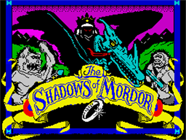 Shadows of Mordor: Game Two of Lord of the Rings - Screenshot - Game Title Image