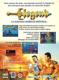 Legend - Advertisement Flyer - Front Image