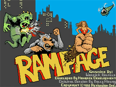 Rampage - Screenshot - Game Title Image