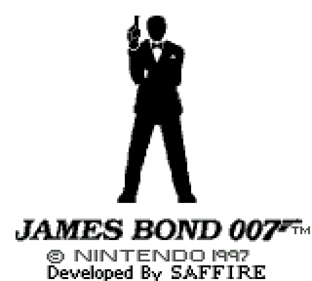 James Bond 007 - Screenshot - Game Title Image