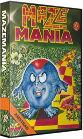 Maze Mania - Box - 3D Image