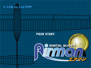 Digital Glider Airman - Screenshot - Game Title Image