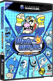 WarioWare, Inc.: Mega Party Game$! - Box - 3D Image