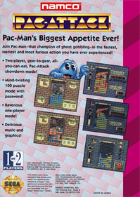 Pac-Attack - Box - Back Image