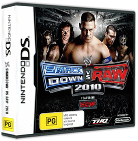 WWE SmackDown vs. Raw 2010 - Box - 3D Image