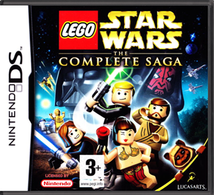 LEGO Star Wars: The Complete Saga - Box - Front - Reconstructed Image