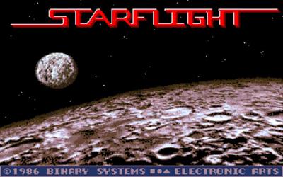 Starflight - Screenshot - Game Title Image