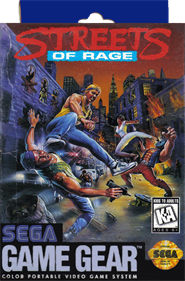 Streets of Rage - Fanart - Box - Front