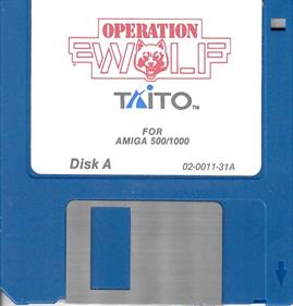Operation Wolf - Disc Image