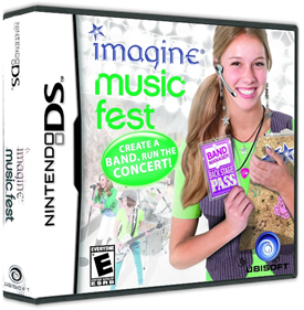 Imagine: Music Fest - Box - 3D Image