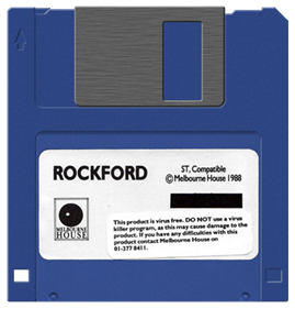 Rockford: The Arcade Game - Fanart - Disc Image