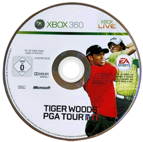 Tiger Woods PGA Tour 11 - Disc Image