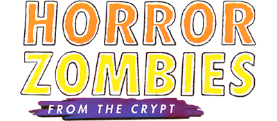 Horror Zombies from the Crypt - Clear Logo Image