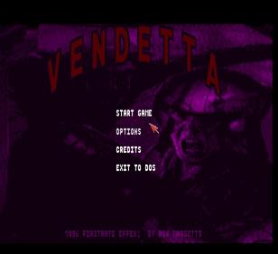 Vendetta (Firstrate Effex) - Screenshot - Game Select Image