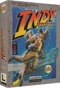 Indiana Jones and The Fate of Atlantis: The Action Game - Box - 3D Image