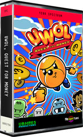 UWOL: Quest for Money - Box - 3D Image