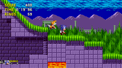 Sonic the Hedgehog Forever - Screenshot - Gameplay Image