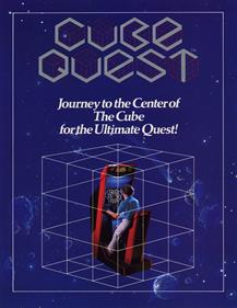 Cube Quest - Advertisement Flyer - Front Image