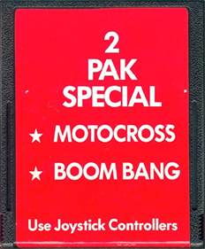 2 Pak Special: Motocross / Boom Bang - Cart - Front Image