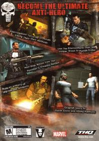 The Punisher - Box - Back Image