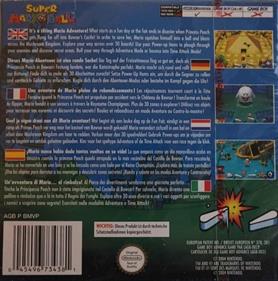 Mario Pinball Land - Box - Back Image