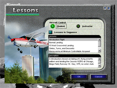 Microsoft Flight Simulator for Windows 95 - Screenshot - Gameplay Image