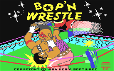 Bop'n Wrestle - Screenshot - Game Title Image