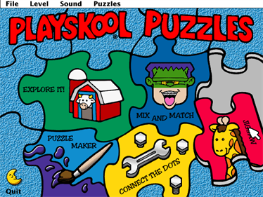 Playskool Puzzles - Screenshot - Game Title Image