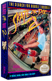 Skate or Die 2: The Search for Double Trouble - Box - 3D Image