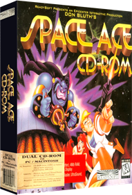 Space Ace (1994) - Box - 3D Image