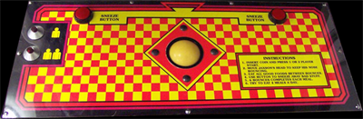 Snacks'n Jaxson - Arcade - Control Panel Image