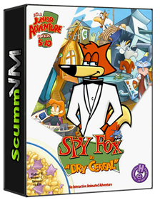 Spy Fox in Dry Cereal - Box - 3D Image
