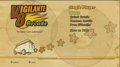 Vigilante 8: Arcade - Screenshot - Game Select Image