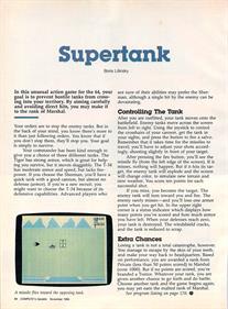 Supertank - Advertisement Flyer - Front Image