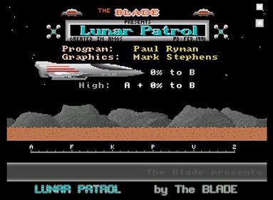 Lunar Patrol - Screenshot - Game Title Image