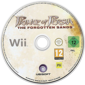 Prince of Persia: The Forgotten Sands - Disc Image