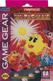 Ms. Pac-Man - Fanart - Box - Front