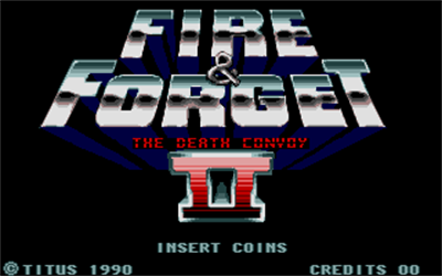 Fire & Forget II - Screenshot - Game Title