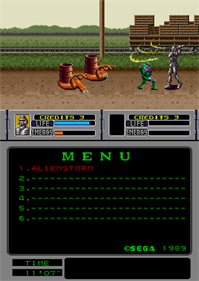 Alien Storm (Mega-Tech) - Screenshot - Gameplay Image