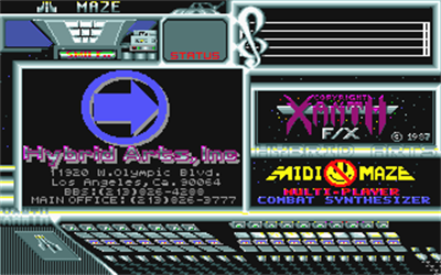 MIDI Maze - Screenshot - Game Title
