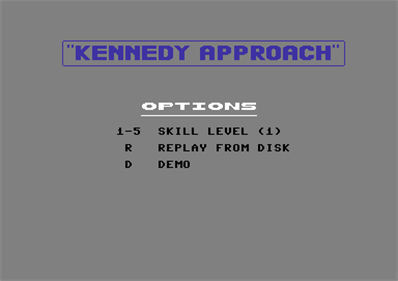 "Kennedy Approach..." - Screenshot - Game Select Image