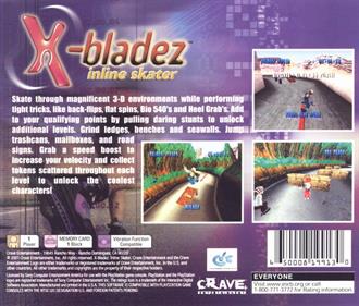 X-Bladez: Inline Skater - Box - Back Image