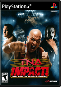TNA iMPACT! Total Nonstop Action Wrestling - Box - Front - Reconstructed Image