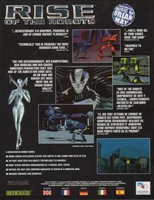 Rise of the Robots - Box - Back Image