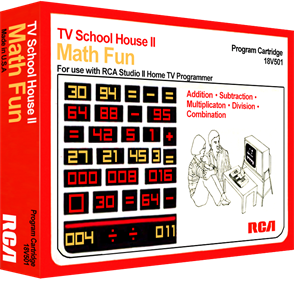 TV School House II: Math Fun - Box - 3D Image