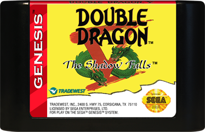 Double Dragon V: The Shadow Falls - Cart - Front Image