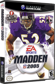 Madden NFL 2005 - Box - 3D Image